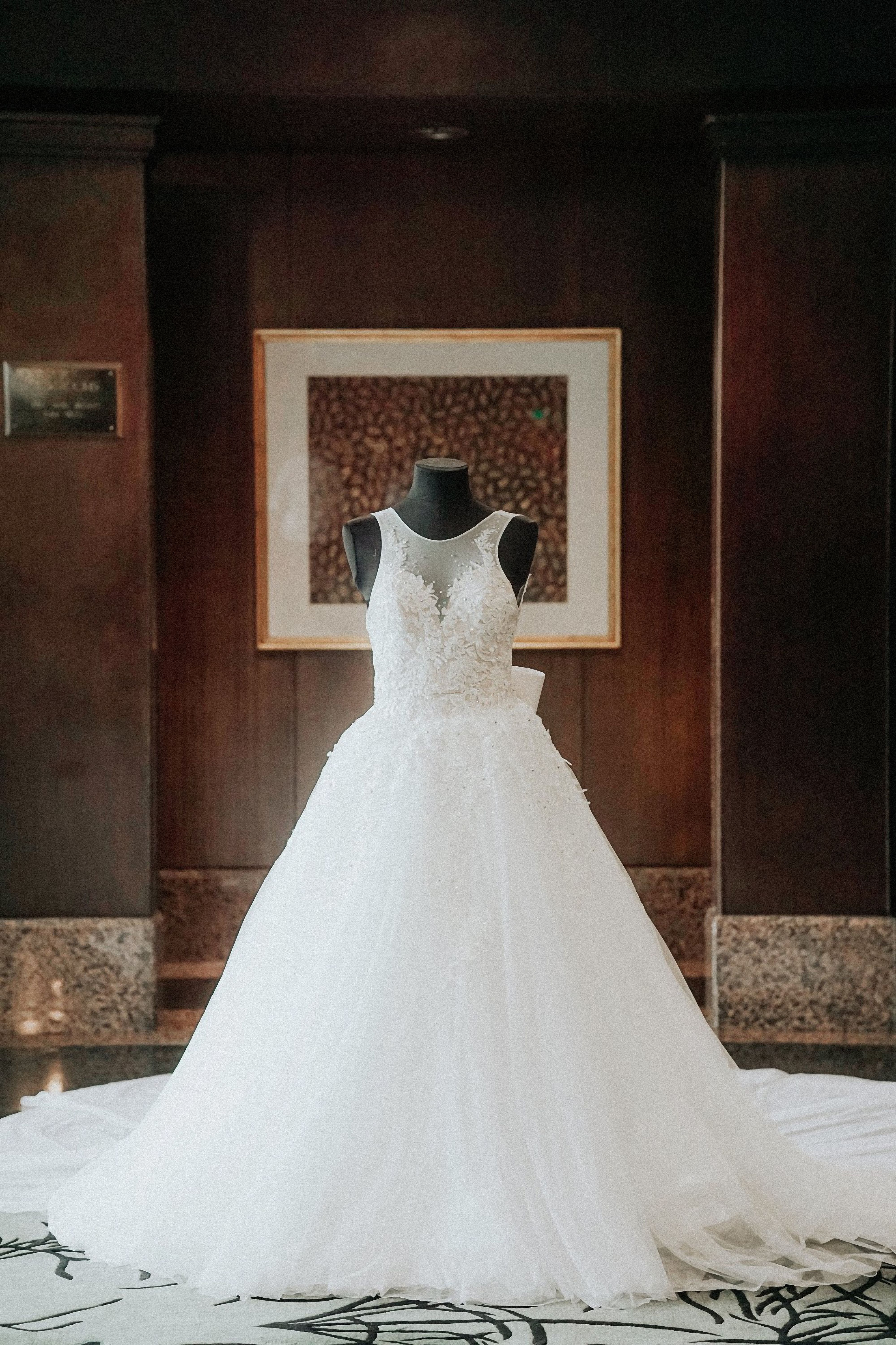 Gown from the rental collection